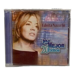 Ednita Nazario: Solo Lo Mejor 20 Exitos (CD EmI 2001) Latin Pop Music